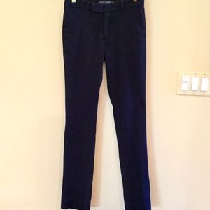 RALPH LAUREN NAVY TWILL PANTS